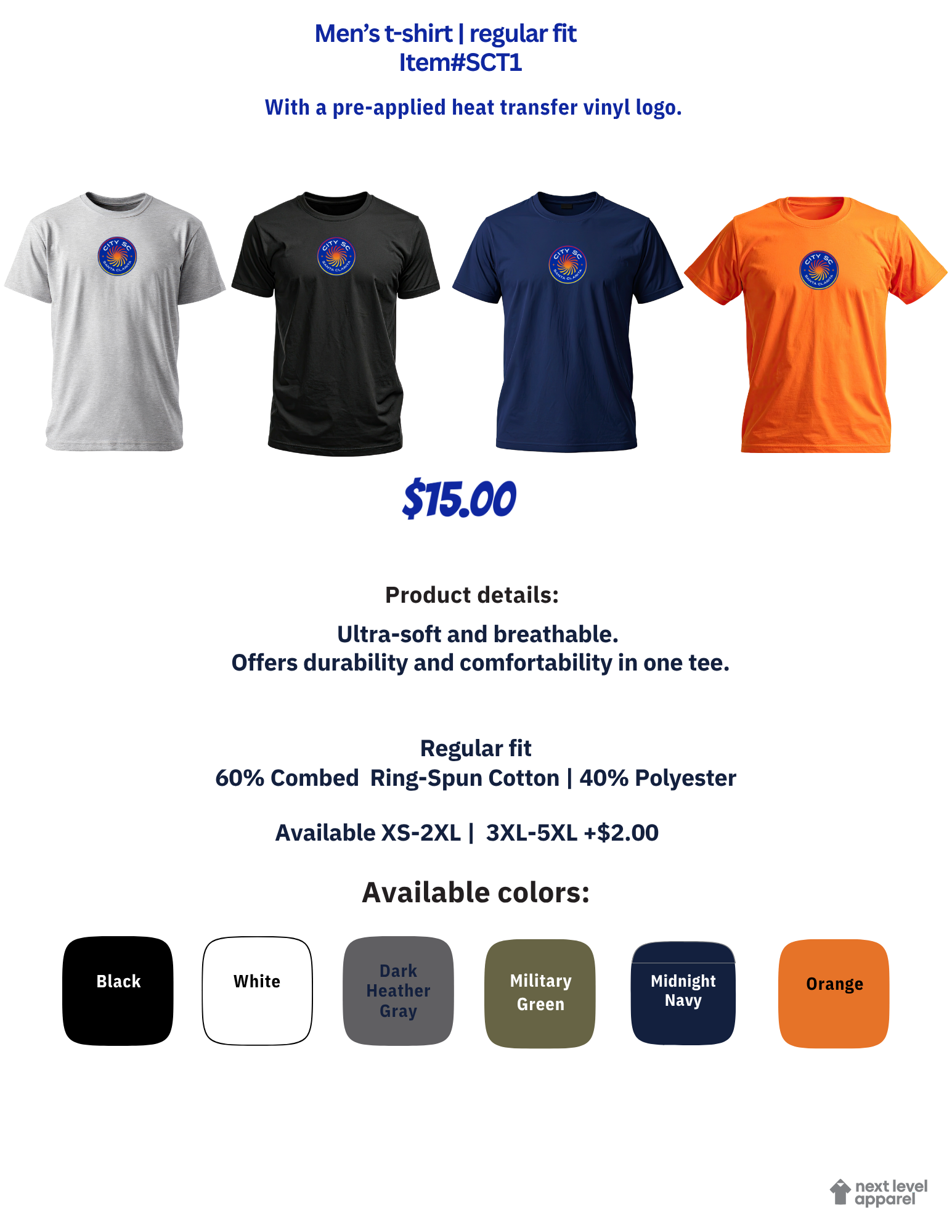 Men's T-Shirt product details